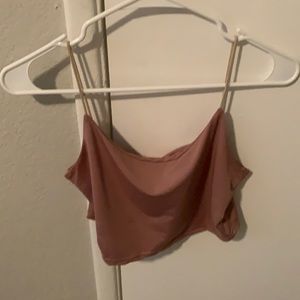 Size small blush top
